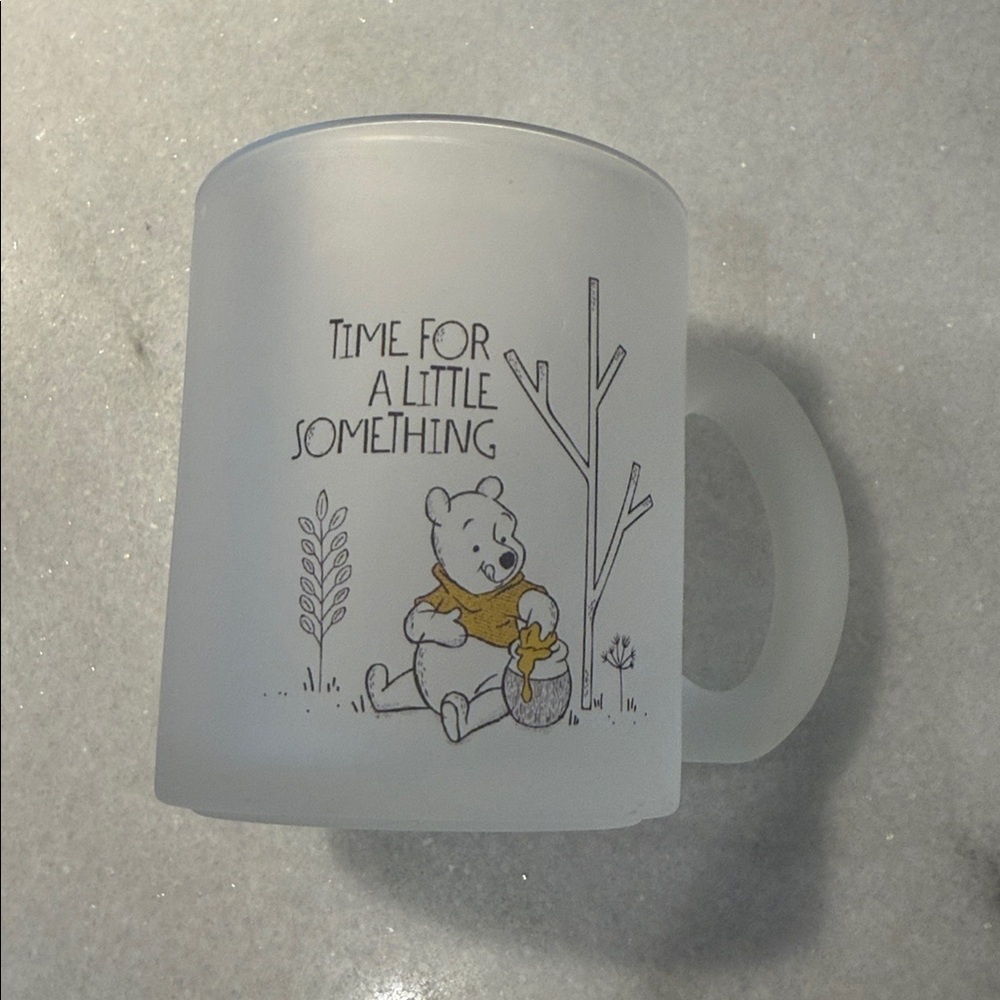 Frosted Mug with Winnie the Pooh